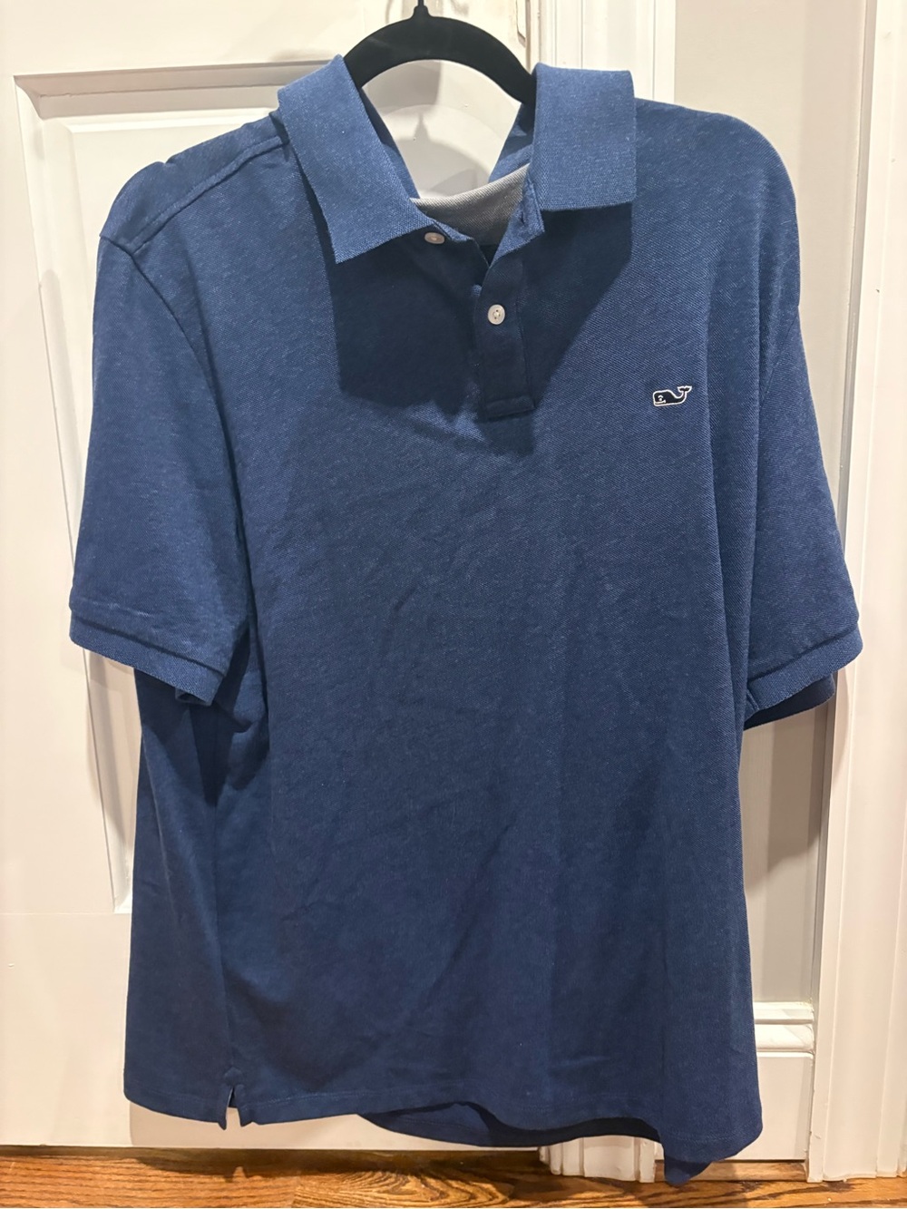 Vineyard Vines Navy Blue Short-Sleeve Polo